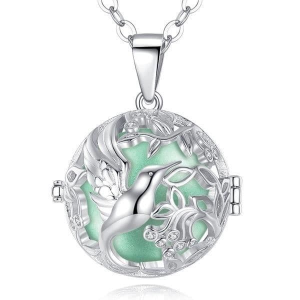 Graviditet Bola Hummingbird bur Green Ball present blivande mamma