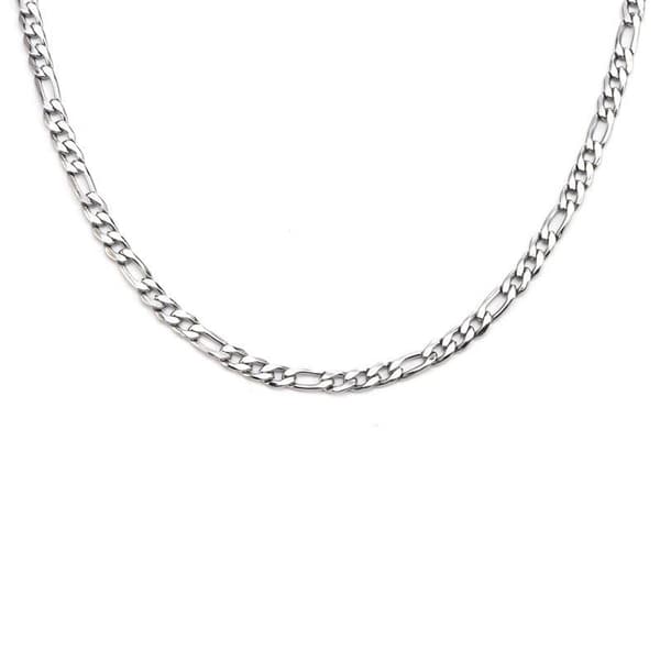Figaro halsband i Stål som håller färgen livet ut!