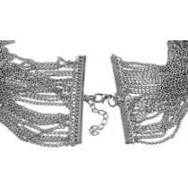 Långt Silver Halsband/Ankarkedja - 25 st Kedjor i Olika Längder