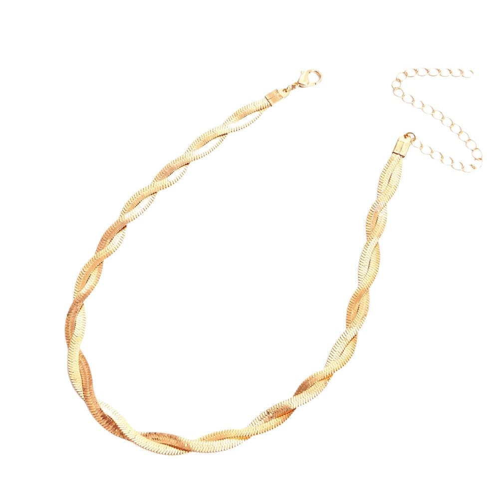 Kedja Halsband Guld