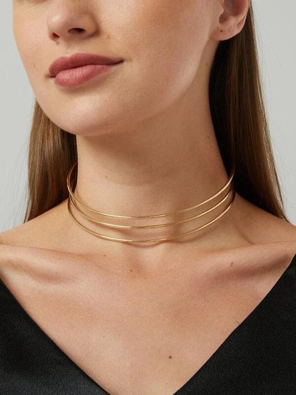 Unik choker-halsband