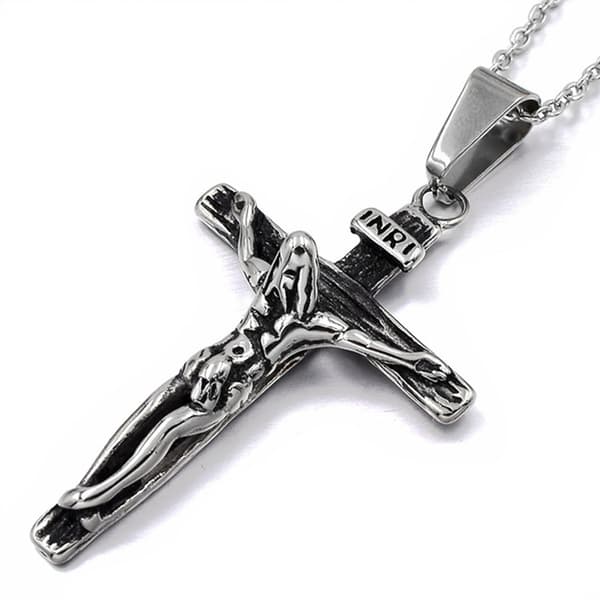 Exklusivt Jesus Kors HÖG KVALITET Halsband