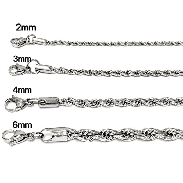 Cordell Länk halsband i stål som håller färgen livet ut