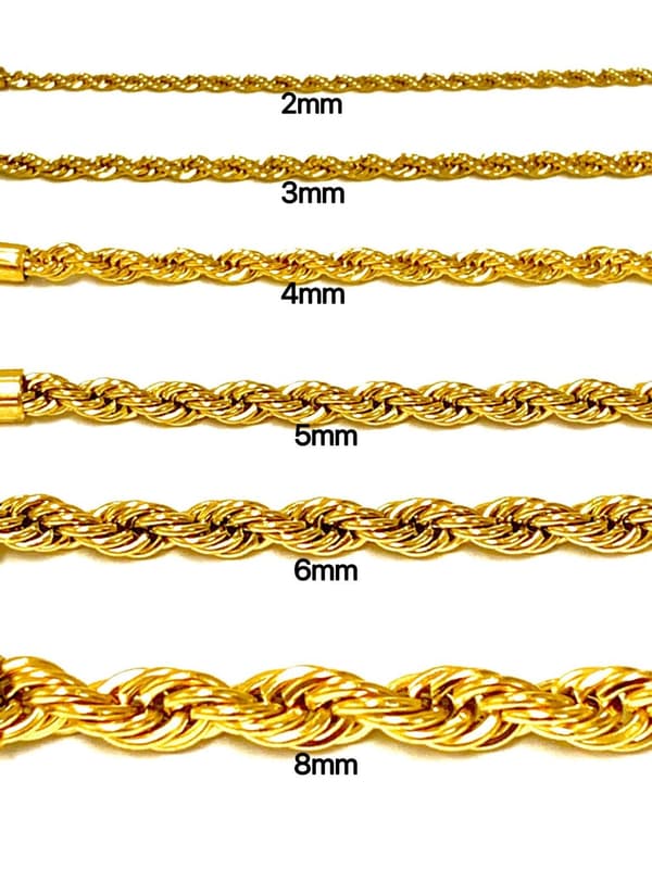 Cordell halsband i rostfritt stål med 18k guldplätering