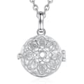 Miniatyrbild 2 av 2: Rosa boll Starry Flower Cage Graviditet Bola halsband