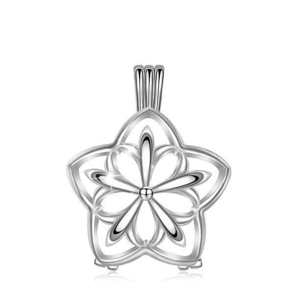 White Ball Starry Flower Graviditet Bola Halsband