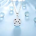 Miniatyrbild 3 av 3: Silver Panda Gravid Bola Halsband