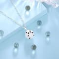 Miniatyrbild 2 av 3: Silver Panda Gravid Bola Halsband