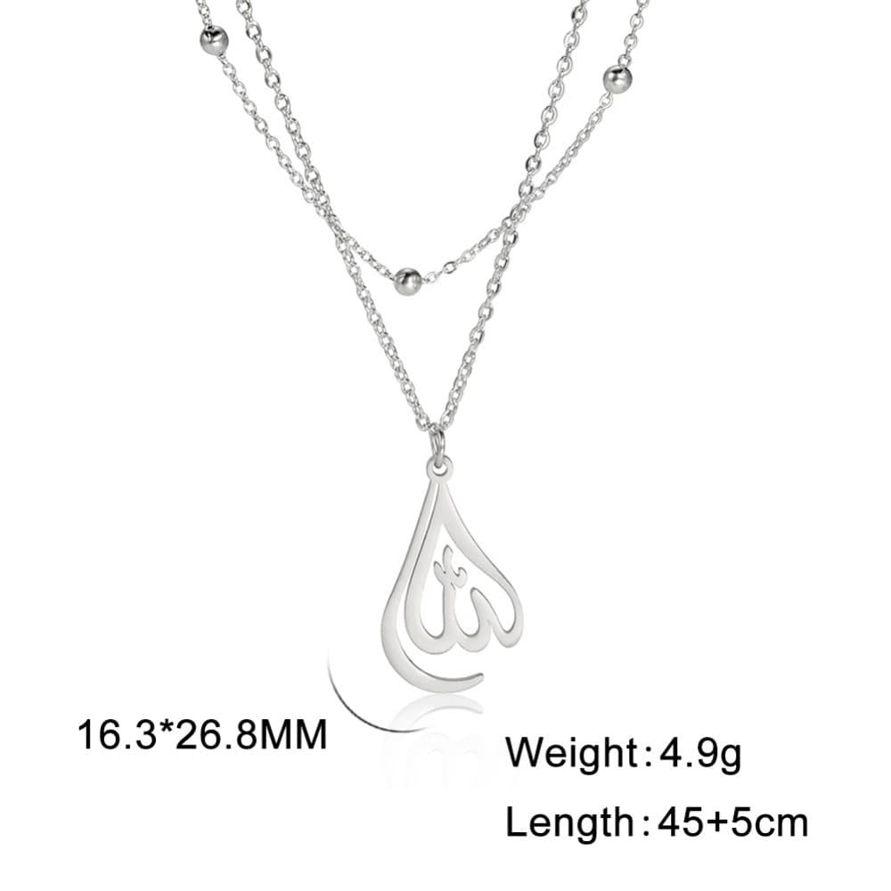 Allah halskjede Sølv