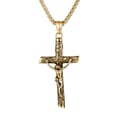 Miniatyrbild 1 av 9: Exklusivt Halsband medJesusKors (Rostfritt Stål)