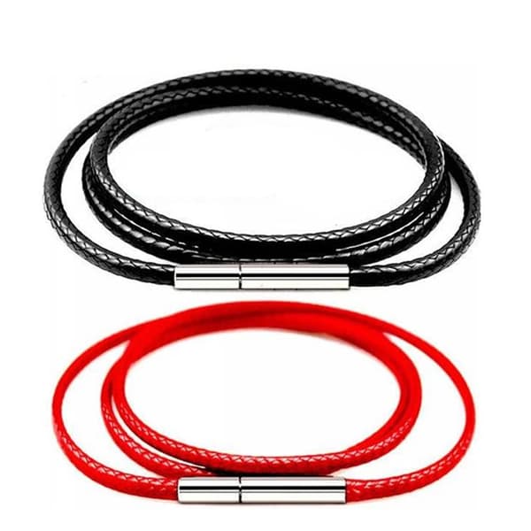 Elegant PU-Läder Halsband i slimmad design