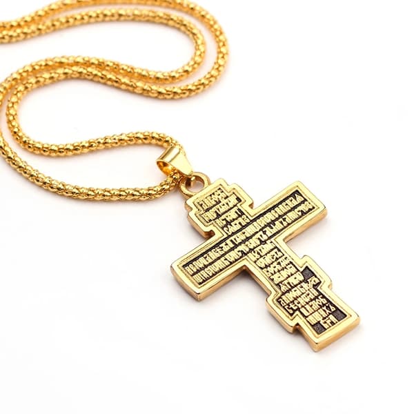 Exklusivt Stilrent Jesus Kors Halsband