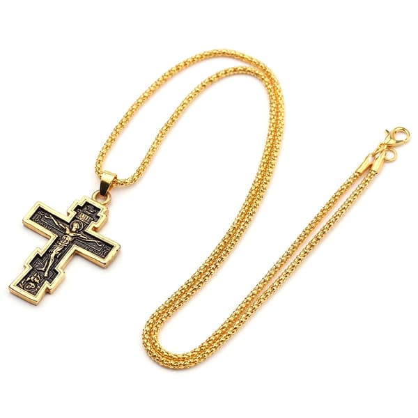 Exklusivt Stilrent Jesus Kors Halsband