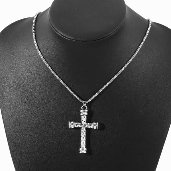 Stilsäkert Klassiskt Kors Halsband