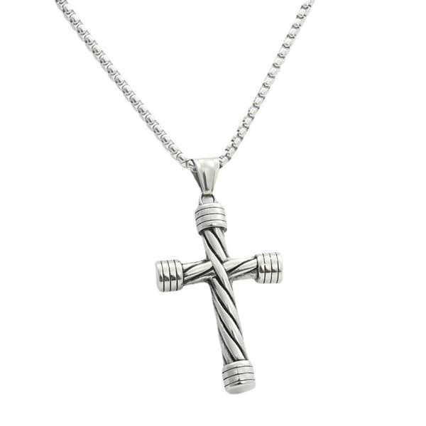 Stilsäkert Klassiskt Kors Halsband