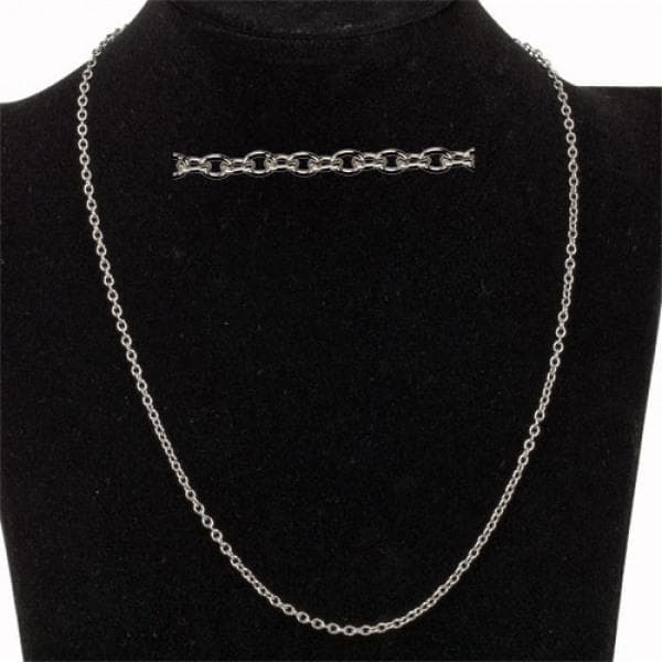 Silver Bokstavshalsband i Stål - Halsband med Bokstaven X