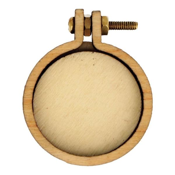 10 runda hängen att brodera 2,4 cm