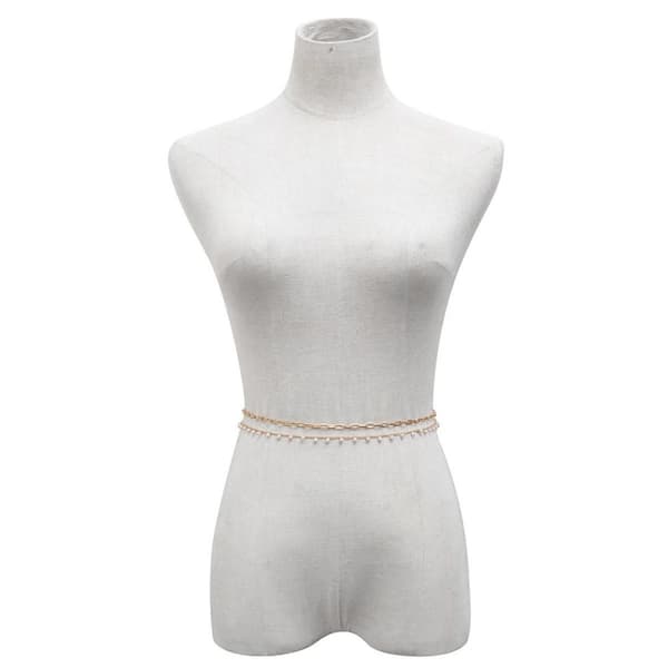 Kroppskedja Kroppssmycke Magkedja Midjekedja - Body Chain - Guld
