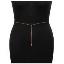 Kroppskedja Kroppssmycke Magkedja Midjekedja - Body Chain - Guld