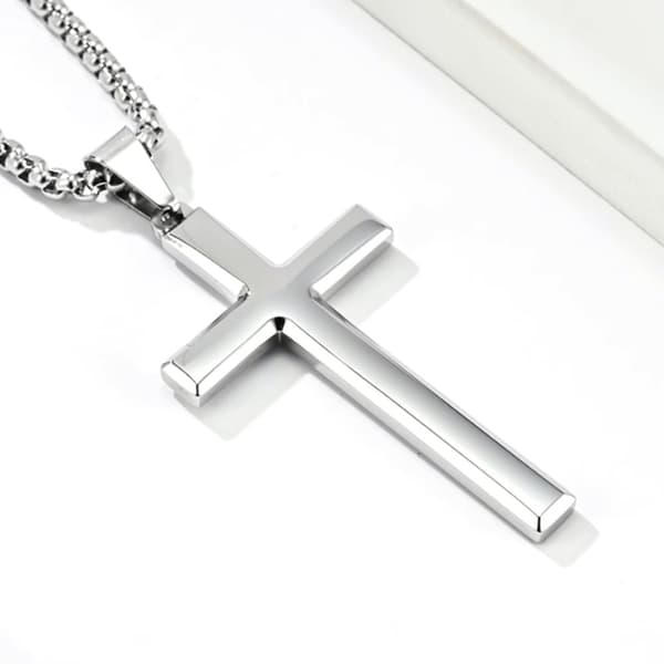 INF Korshalsband Rostfritt Stål - 60 cm Silver
