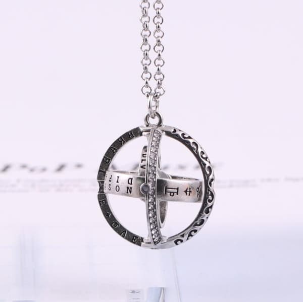 Roterande astronomiskt projektionshalsband – I Love You-halsband 100 språk