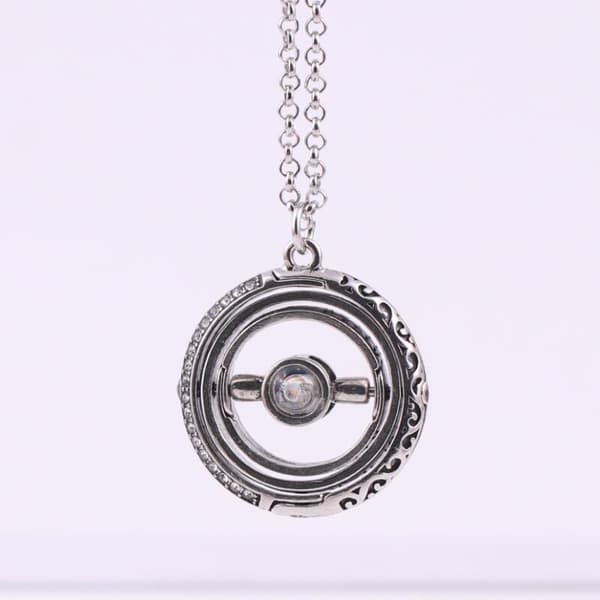 Roterande astronomiskt projektionshalsband – I Love You-halsband 100 språk