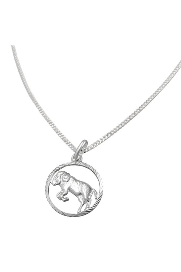 Set Zodiac Aries + Chain Silver 925 - GL94104-45