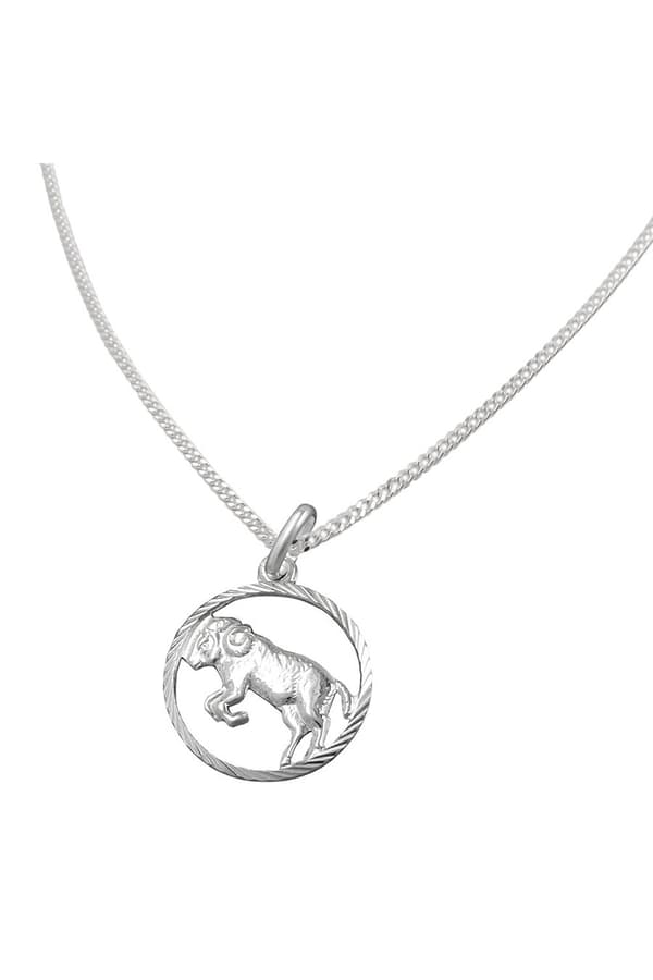 Set Zodiac Aries + Chain Silver 925 - GL94104-45