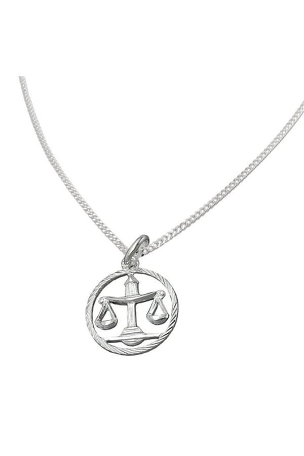 Set Zodiac Libra + Chain Silver 925 - GL94110-45
