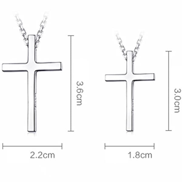 Stilsäkert Kors Halsband 2 Storlekar