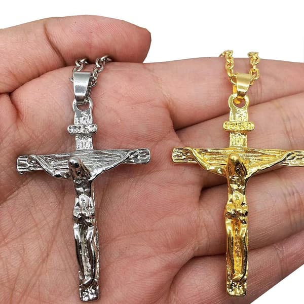 Stilsäkert Bekvämt Kors Halsband