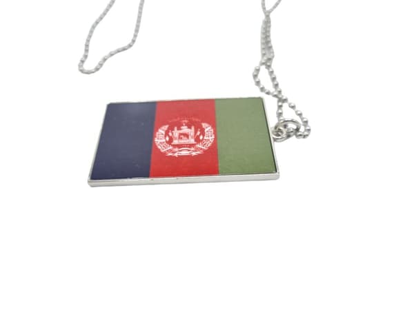 Afghanistan flagg - Halskjede