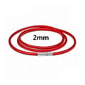 Miniatyrbild 7 av 10: Elegant PU-Läder Halsband i Minimalistisk Design