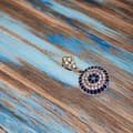 Miniatyrbild 5 av 5: Nazar Halsband i 925 Silver med Färgglada Zirkoniastenar – Stilfullt Skyddssmycke