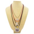 Miniatyrbild 9 av 10: Stilrent Halsband i PU-Läder (Extra tunt)
