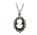 Pikkukuva 1 / 4: Necklace - Camé - Woman - Black