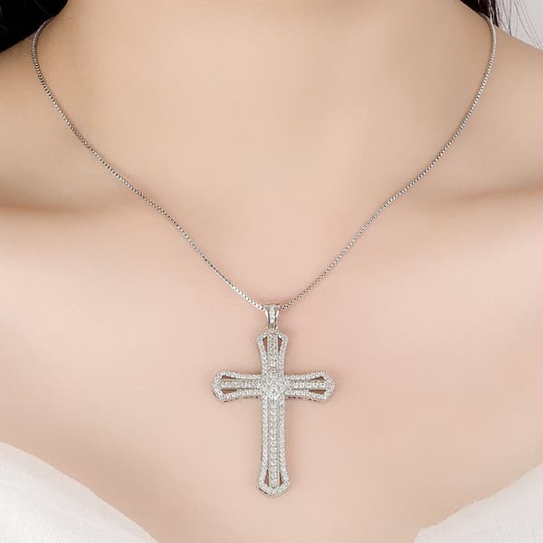 Kors Halsband Zirconia