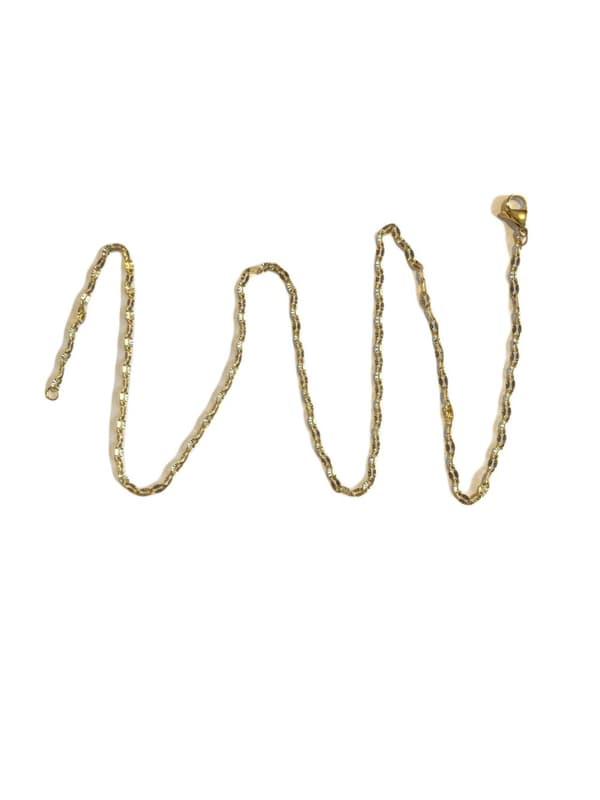 mode kedja tunnt halsband 49 cm