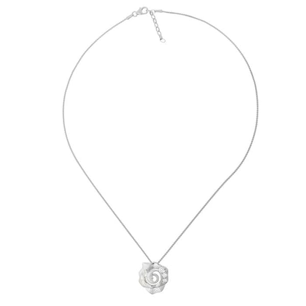 ORPHELIA-Hänge Halsband för kvinnor i 925 Sterling Silver Silver-ZH-7091