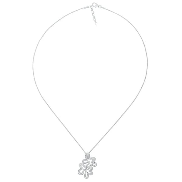 ORPHELIA-Hänge Halsband för kvinnor i 925 Sterling Silver Silver-ZH-7077