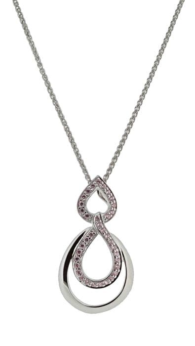 ORPHELIA-Hänge Halsband för kvinnor i 925 Sterling Silver Silver-ZH-7092