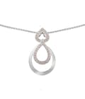Miniatyrbild 1 av 4: ORPHELIA-Hänge Halsband för kvinnor i 925 Sterling Silver Silver-ZH-7092