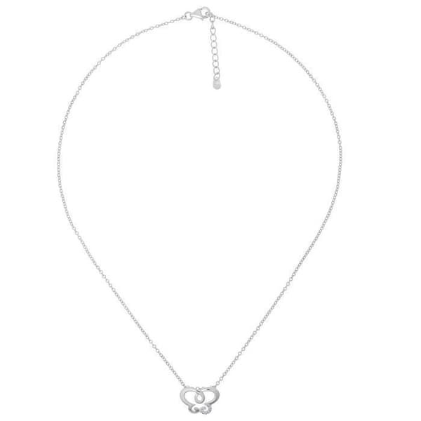ORPHELIA-Hänge Halsband för kvinnor i 925 Sterling Silver Silver-ZH-7088