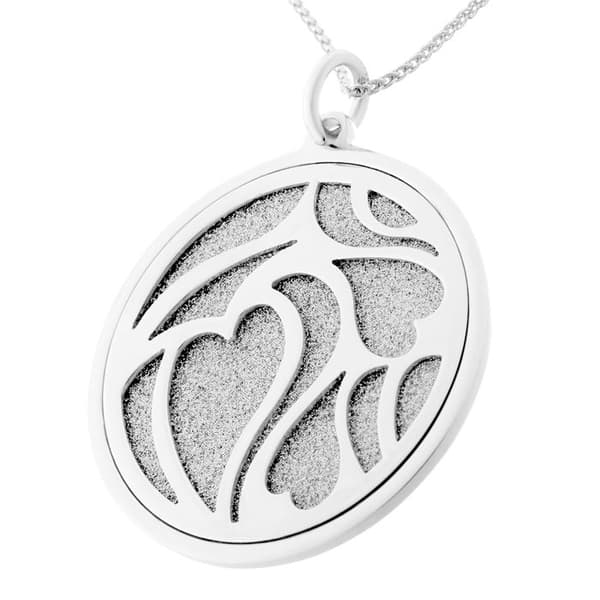 ORPHELIA-Hänge Halsband för kvinnor i 925 Sterling Silver Silver-ZH-7097