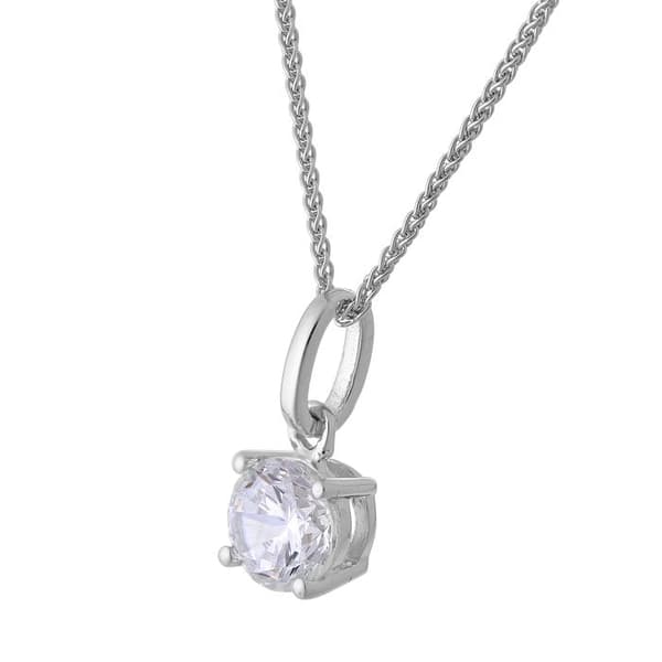 ORPHELIA-Vit 925 Sterling Silver Damhänge-ZH-7010