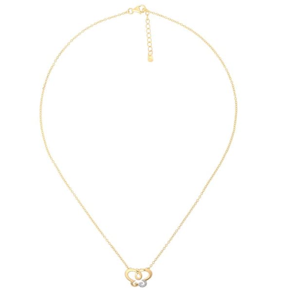 ORPHELIA-Halsband med hänge för kvinnor i 925 Sterling Silver Guld-Tone-ZH-7088-1