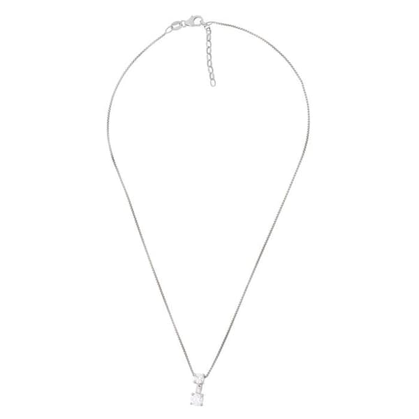 ORPHELIA-Hänge Halsband för kvinnor i 925 Sterling Silver Silver-ZH-7128