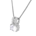 Miniatyrbild 1 av 4: ORPHELIA-Hänge Halsband för kvinnor i 925 Sterling Silver Silver-ZH-7122