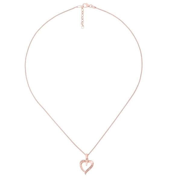 ORPHELIA-Vit 925 Sterling Silver Damhänge Halsband-ZH-7020