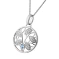 Miniatyrbild 1 av 4: ORPHELIA-Hänge Halsband för kvinnor i 925 Sterling Silver Silver-ZH-7090